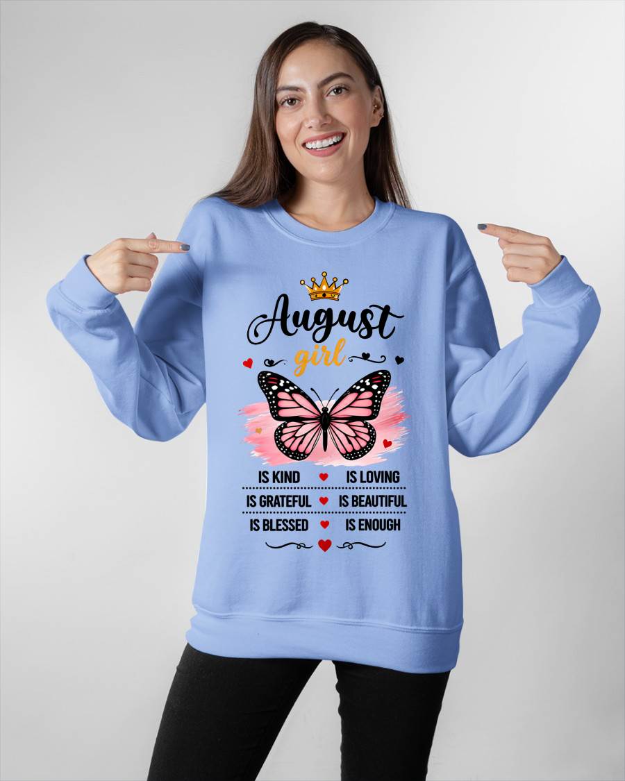 AGUST GIRL BUTTERFLY SHIRT - FOR WOMEN - TLEE08 (SKU2608-593-08)
