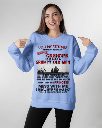 I GET MY ATTITUDE FROM MY GRANDPA - FROM GRANDPA - TLEE00 (SKU2605-176-00)