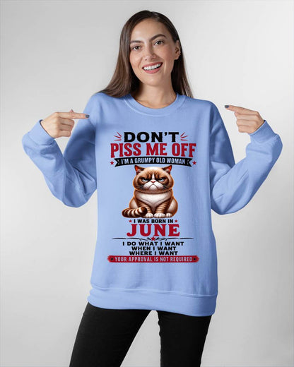 JUNE – ZERO PATIENCE FUNNY CAT - FOR WOMEN - TLEE06 (SKU2608-291-06)