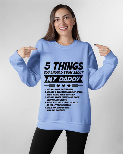 FEBRUARY - MY NUMBER ONE DAD - FROM DAD - TLEE02 (SKU2606-55-02)