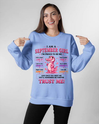 SEPTEMBER GIRL CUTE ALLIGATOR TEE - FOR WOMEN - TLEE09 (SKU2607-236-09)
