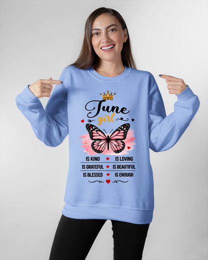 JUNE GIRL BUTTERFLY SHIRT - FOR WOMEN - TLEE06 (SKU2608-593-06)