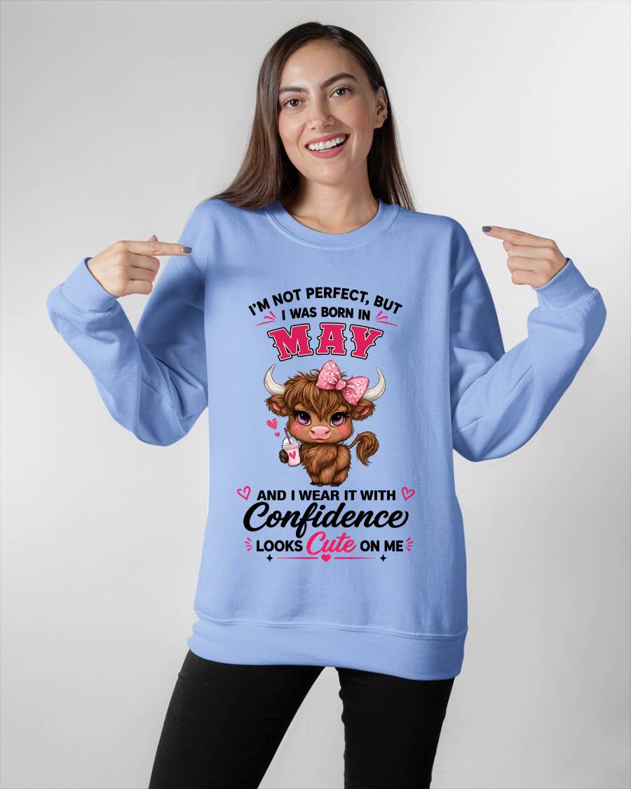 MAY BORN CONFIDENCE TEE - FOR WOMEN - TLEE05 (SKU2608-118-05)