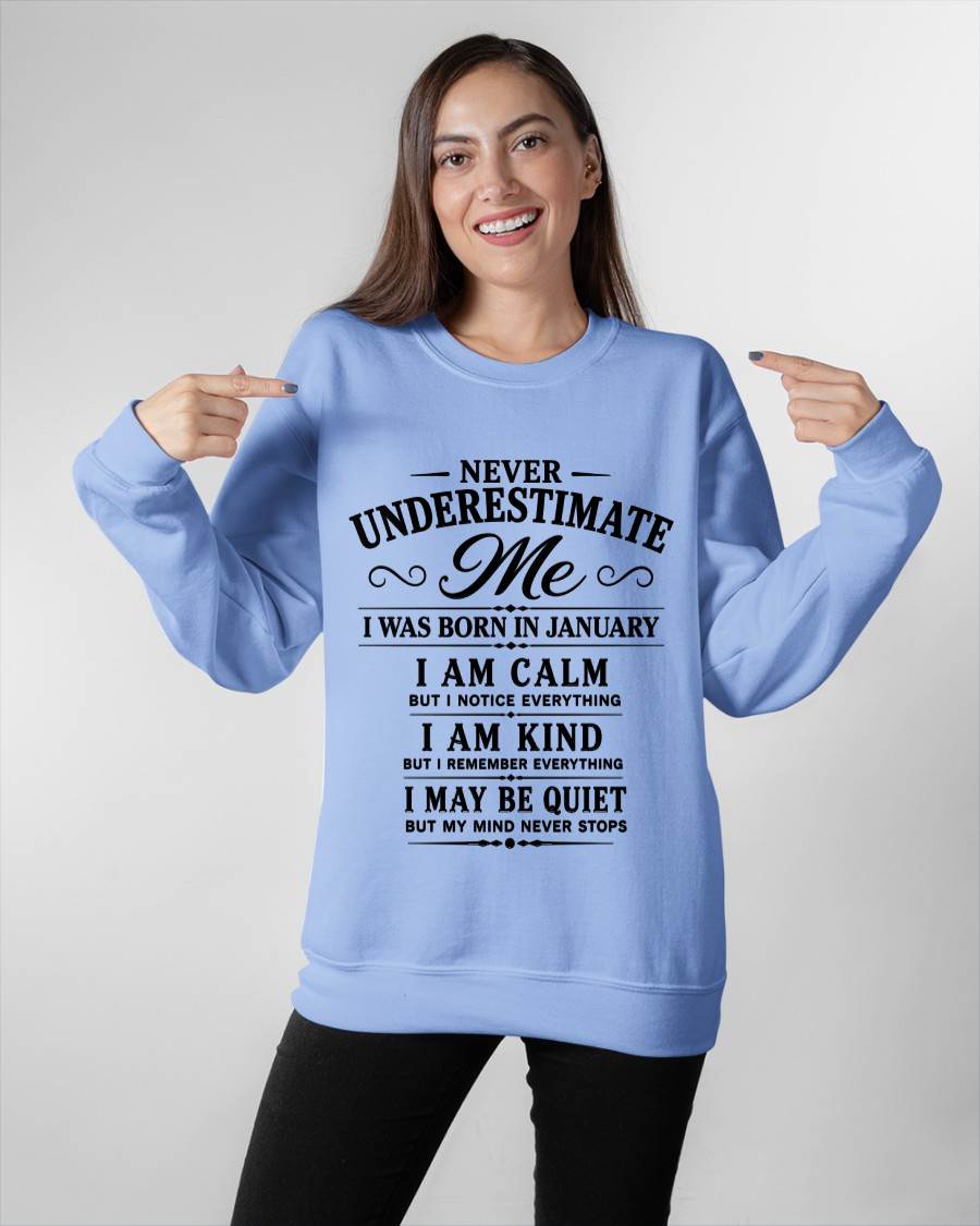 JANUARY GIRL : CALM, KIND, UNFORGETTABLE - FOR WOMEN - TLEE01 (SKU2606-139-01)