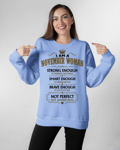 NOVEMBER WOMAN – BOLD STRONG REAL - FOR WOMEN - TLEE11 (SKU2605-90-11)