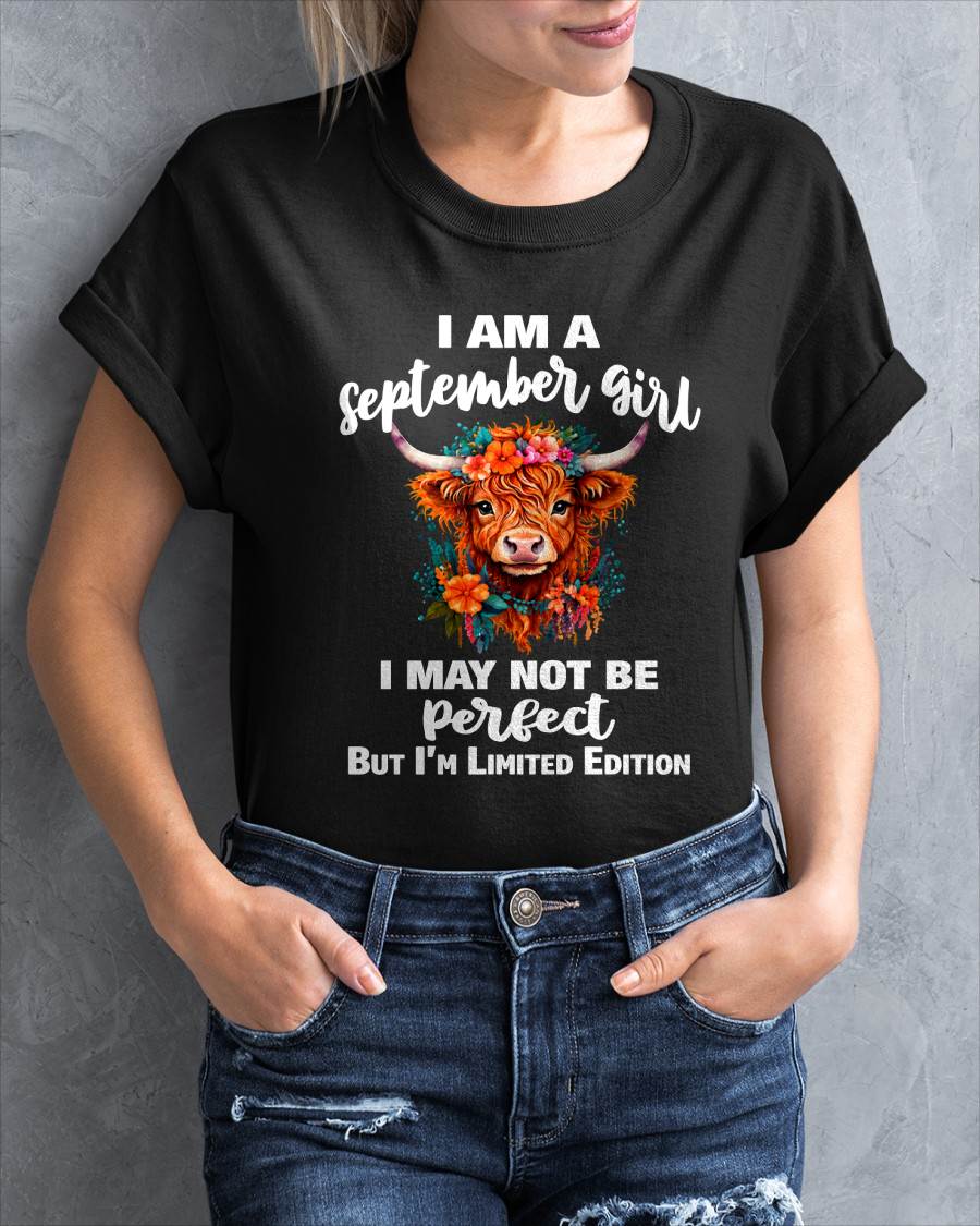 SEPTEMBER GIRL ONE OF A KIND TEE - FOR WOMEN - TLEE09 (SKU2607-296-09)
