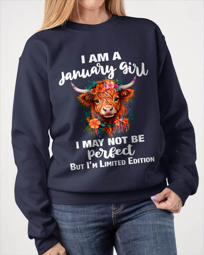 JANUARY GIRL ONE OF A KIND TEE - FOR WOMEN - TLEE01 (SKU2607-296-01)