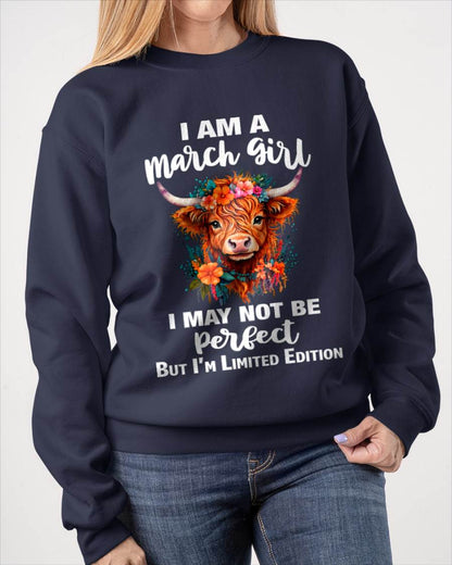 MARCH GIRL ONE OF A KIND TEE - FOR WOMEN - TLEE03 (SKU2607-296-03)