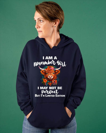 NOVEMBER GIRL ONE OF A KIND TEE - FOR WOMEN - TLEE11 (SKU2607-296-11)