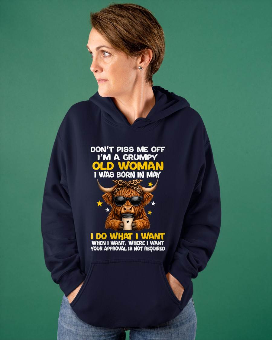 MAY BORN WOMAN FUNNY SHIRT - FOR WOMEN - TLEE05 (SKU2607-217-05)