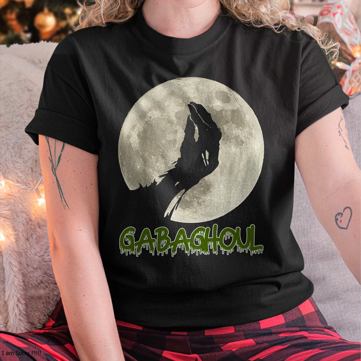 Hallowen Shirts for Family, Funny hallowen shirts, Hallowen Unisex T-Shirt/Hoodie/Sweatshirt HLT00 - Vintage Gabaghoul Funny Hand Moon Halloween T-Shirt