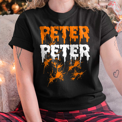 Hallowen Shirts for Family, Funny hallowen shirts, Hallowen Unisex T-Shirt/Hoodie/Sweatshirt HLT00 - Peter Pumpkin Eater Halloween Costume Couple Men T-Shirt (1)