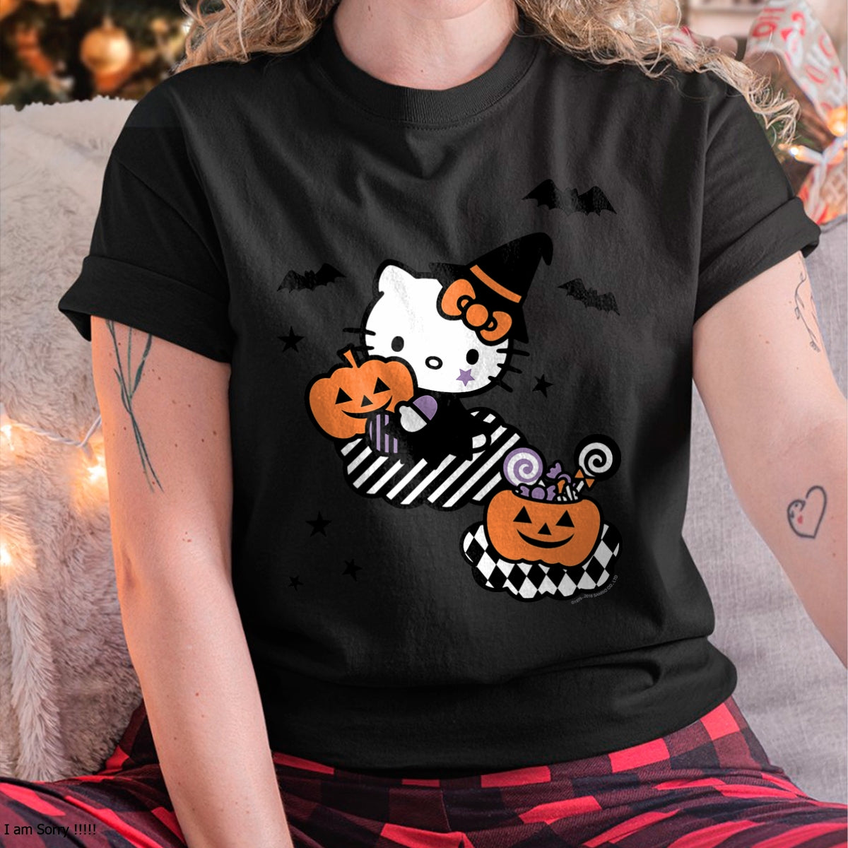 Hallowen Shirts for Family, Funny hallowen shirts, Hallowen Unisex T-Shirt/Hoodie/Sweatshirt HLT00 - Hello Kitty Trick or Treat Halloween Tee Shirt T-Shirt