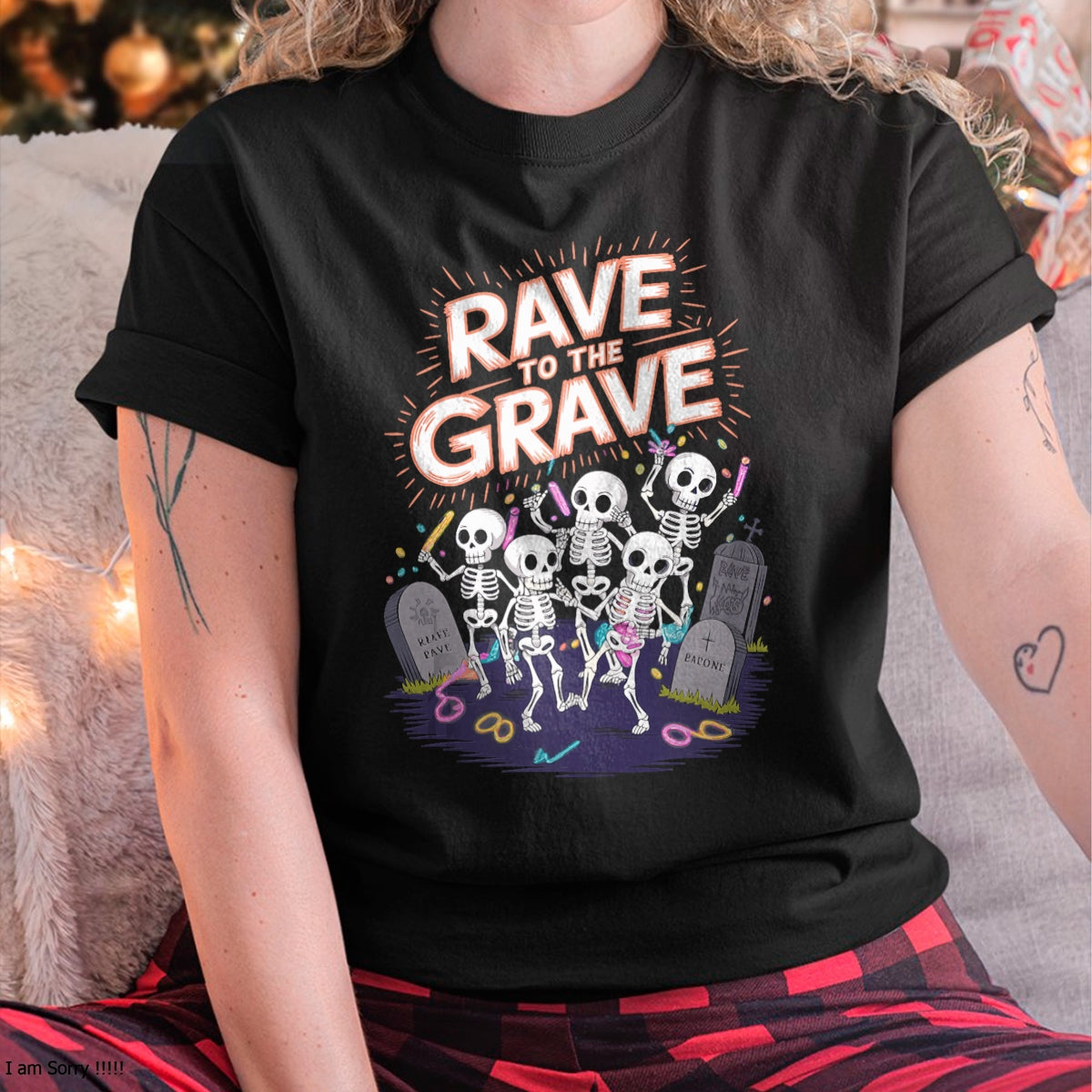 Hallowen Shirts for Family, Funny hallowen shirts, Hallowen Unisex T-Shirt/Hoodie/Sweatshirt HLT00 - Rave to the Grave Halloween Rave Spooky Rave Tank Top