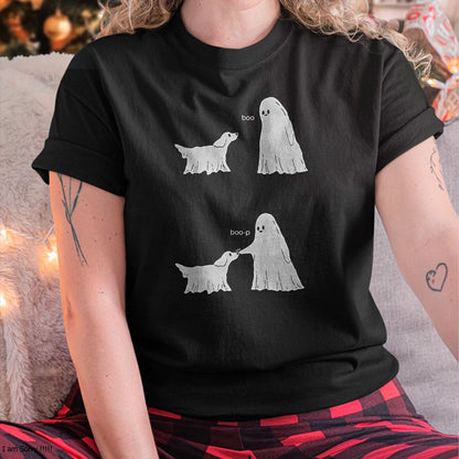 Hallowen Shirts for Family, Funny hallowen shirts, Hallowen Unisex T-Shirt/Hoodie/Sweatshirt HLT00 - Boo Boo-p Ghost Dog Halloween T-Shirt