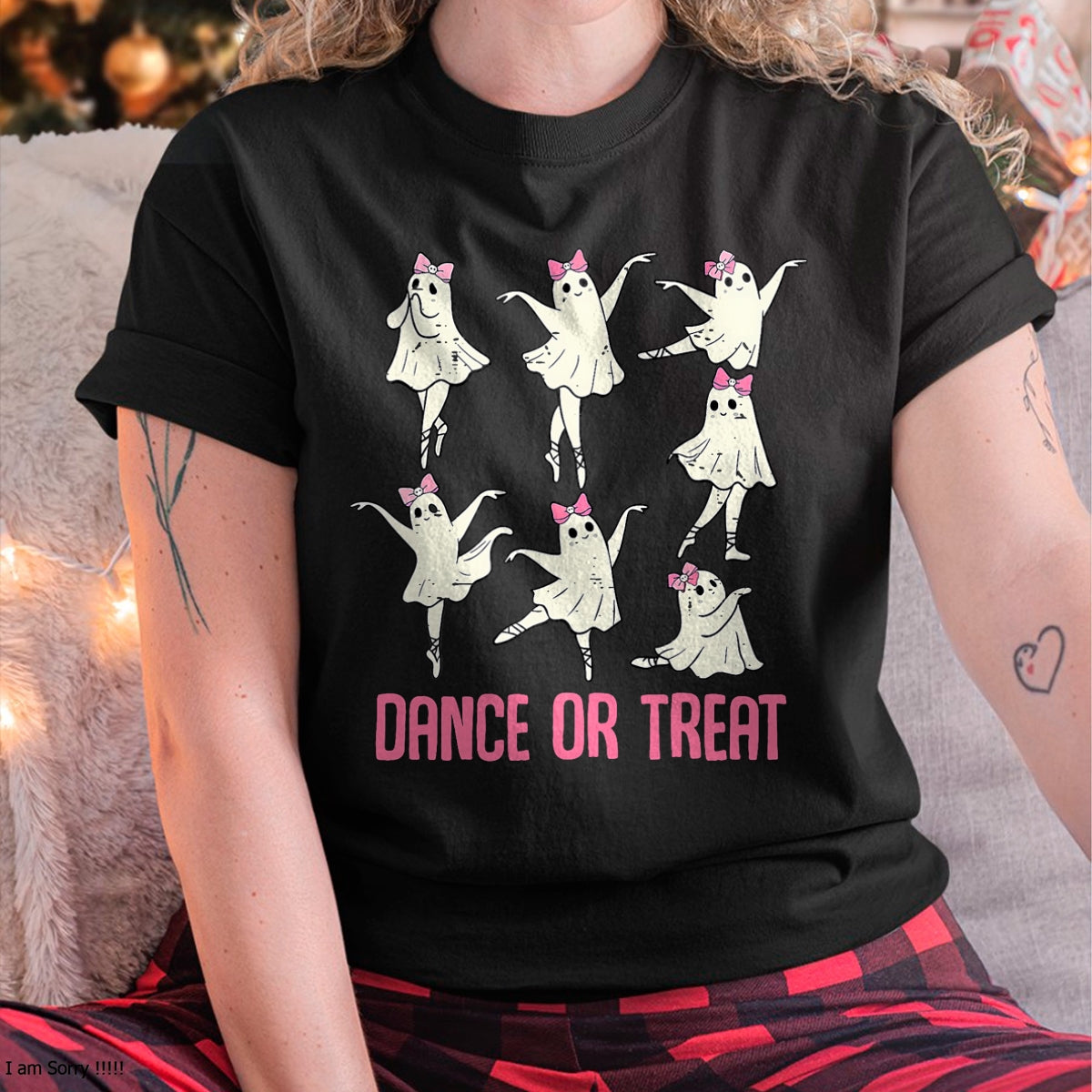 Hallowen Shirts for Family, Funny hallowen shirts, Hallowen Unisex T-Shirt/Hoodie/Sweatshirt HLT00 - Dance Or Treat Shirt Halloween Funny Ghost Ballet Dance T-Shirt