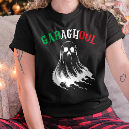 Hallowen Shirts for Family, Funny hallowen shirts, Hallowen Unisex T-Shirt/Hoodie/Sweatshirt HLT00 - Gabaghoul Funny Gabagool Italian Flag Halloween T-Shirt