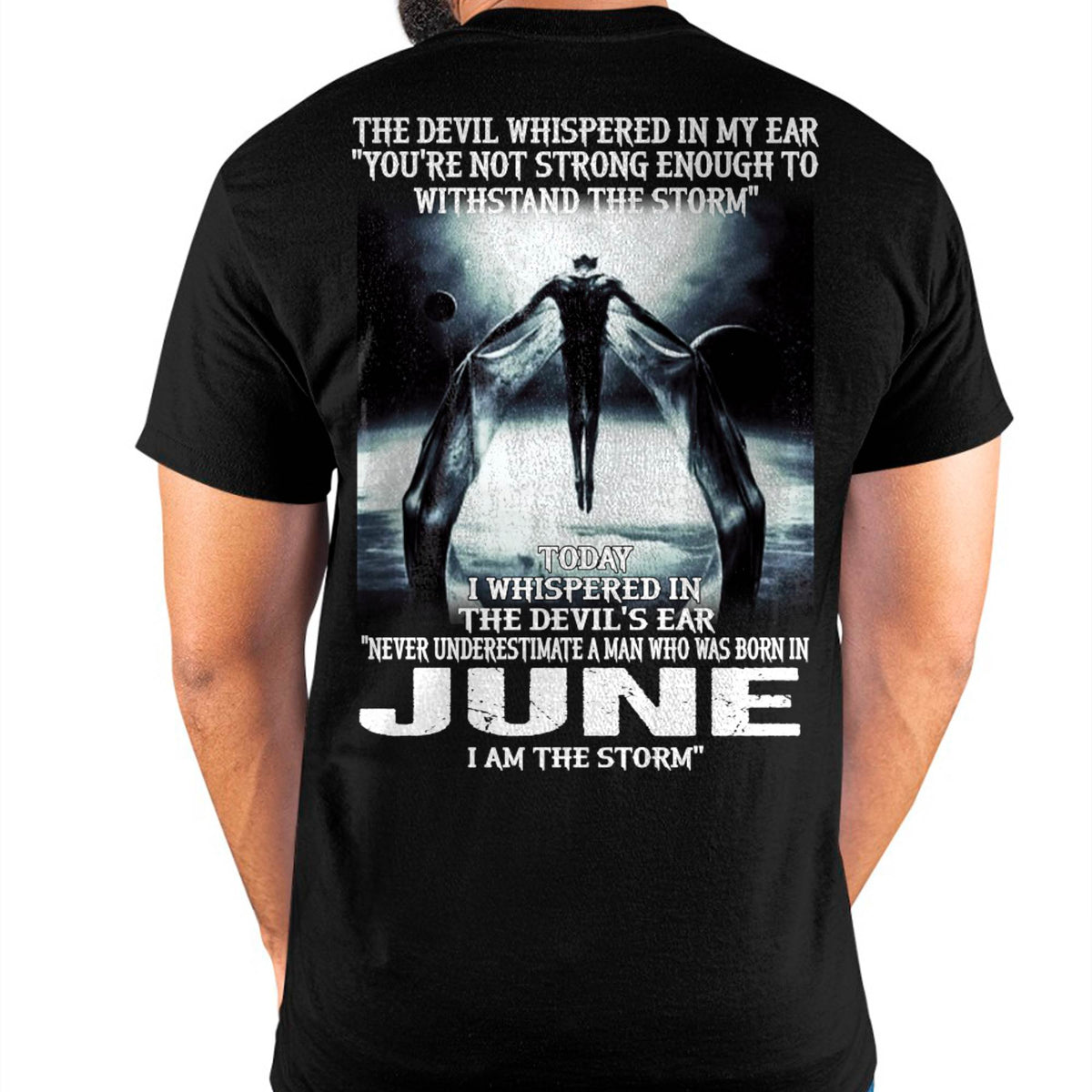 JUNE - THE DEVIL WHISPERED IN MY EAR - T-SHIRT FOR MAN - TLEE06 (SKU08-35-06)