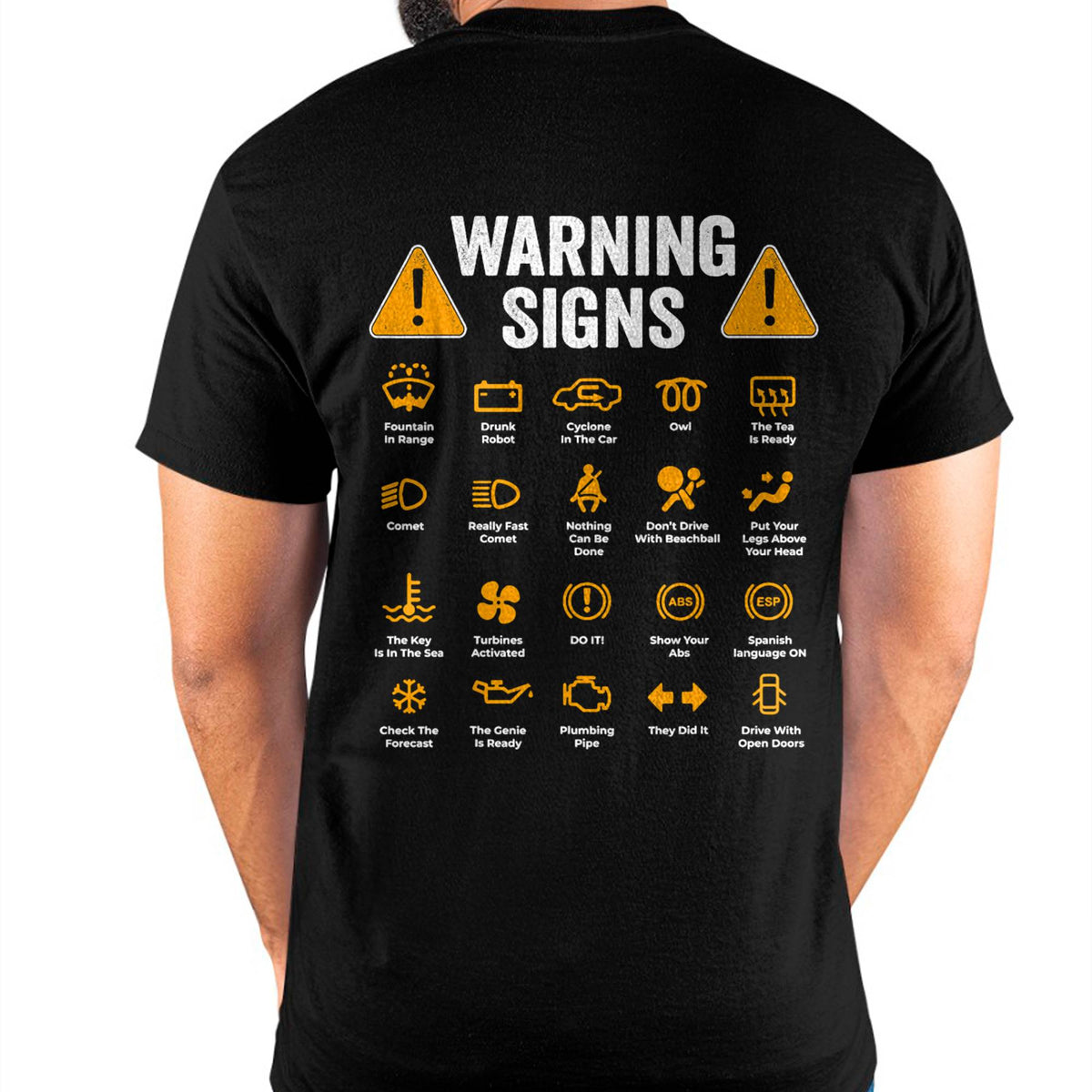 Warning Signs - Gift For Mechanic - TLEE (SKUM08-D00)