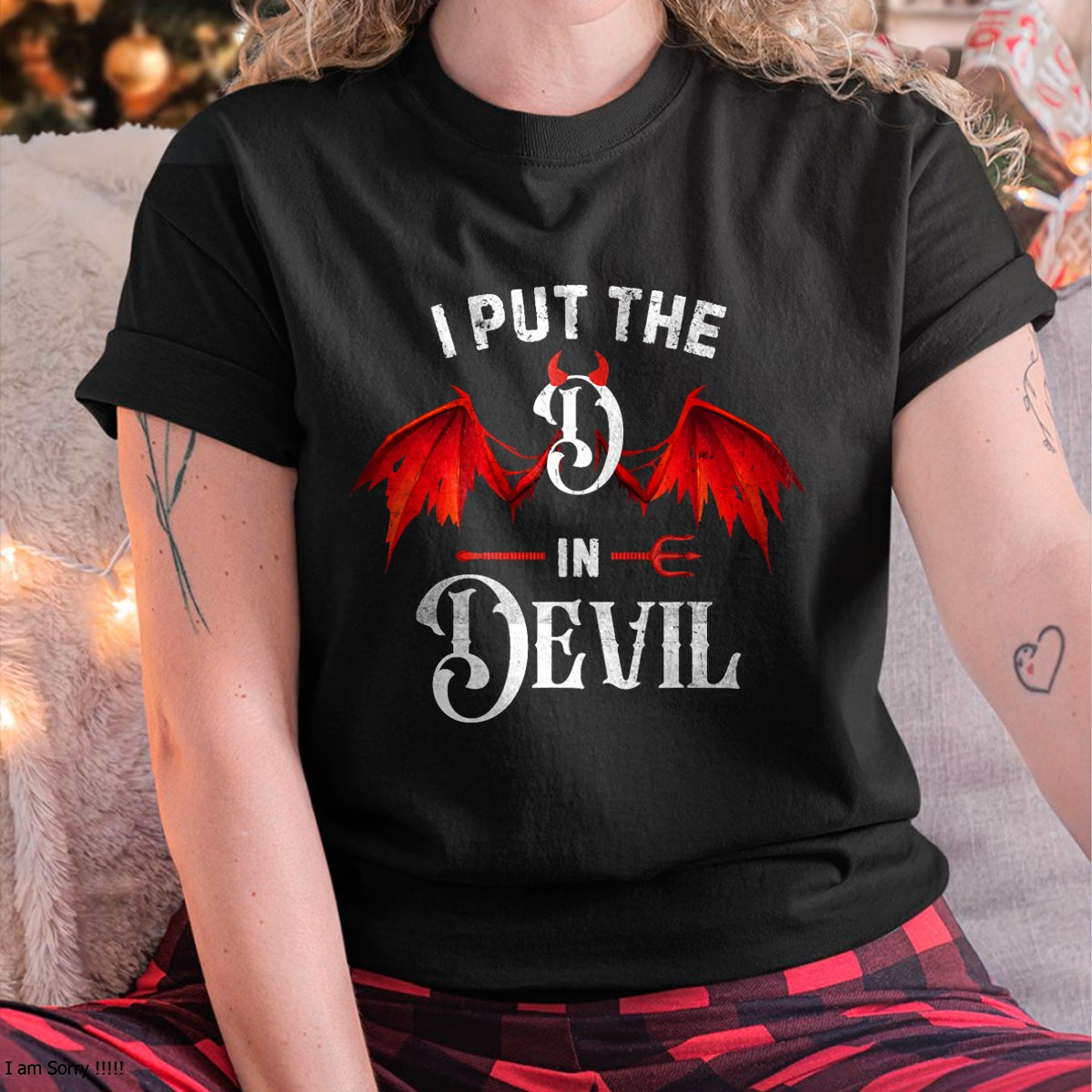 Hallowen Shirts for Family, Funny hallowen shirts, Hallowen Unisex T-Shirt/Hoodie/Sweatshirt HLT00 - I Put D in Devil Matching Couple Funny Halloween T-Shirt