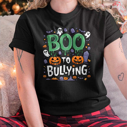 Hallowen Shirts for Family, Funny hallowen shirts, Hallowen Unisex T-Shirt/Hoodie/Sweatshirt HLT00 - Boo Anti Bullying Funny Halloween Orange Unity Day Boys T-Shirt