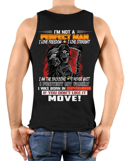 NOVEMBER - A MAN WHO NEVER QUITS AND PROTECTS HIS OWN - FOR MAN - TLEE11 (SKU26T-01231-11)