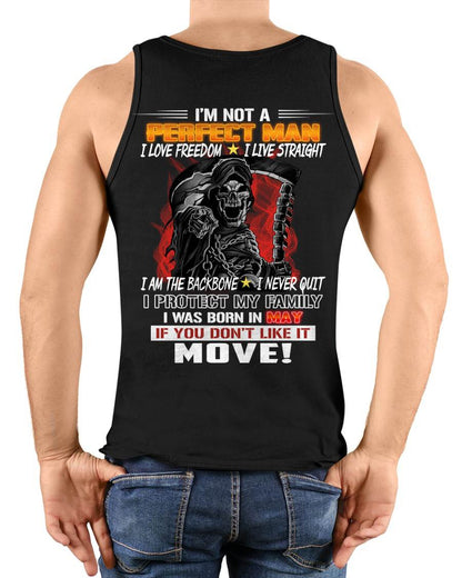 MAY - A MAN WHO NEVER QUITS AND PROTECTS HIS OWN - FOR MAN - TLEE05 (SKU26T-01231-05)