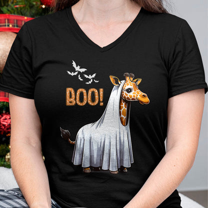 Hallowen Shirts for Family, Funny hallowen shirts, Hallowen Unisex T-Shirt/Hoodie/Sweatshirt HLT00 - Cute Giraffe Boo Halloween Costume Zoo Lover T-Shirt