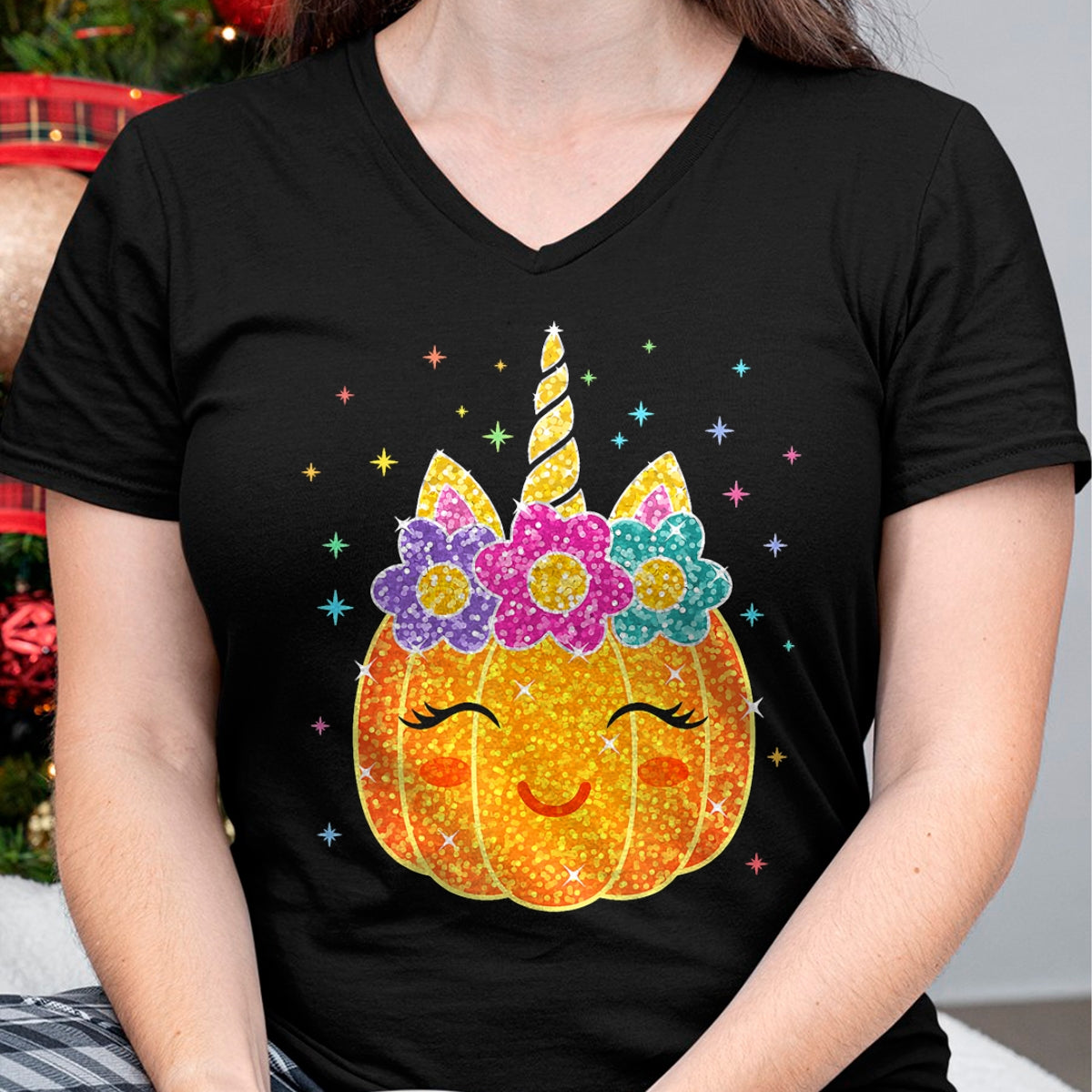 Hallowen Shirts for Family, Funny hallowen shirts, Hallowen Unisex T-Shirt/Hoodie/Sweatshirt HLT00 - Cute Unicorn Pumpkin Halloween Costume for Girl Kids Toddler T-Shirt