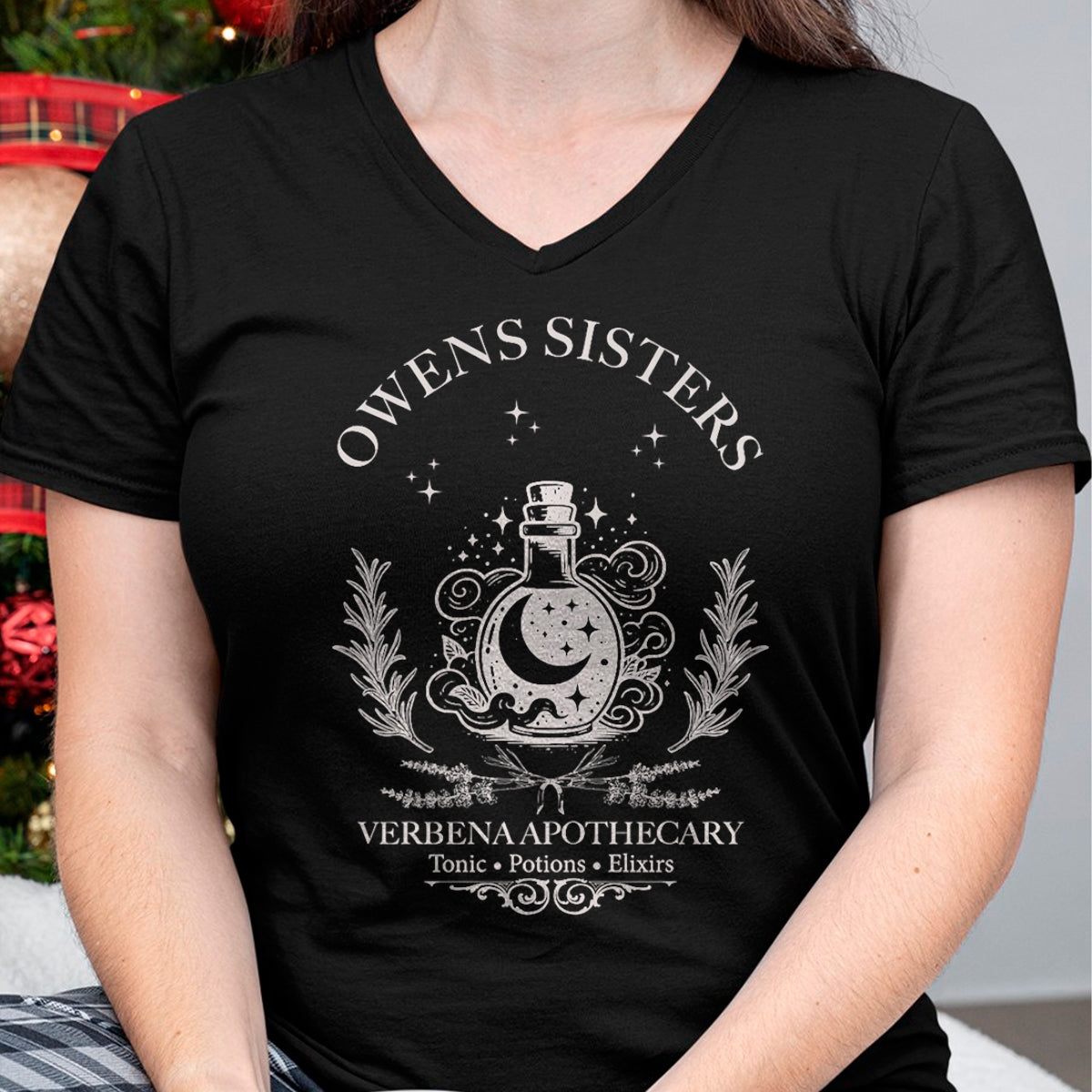 Hallowen Shirts for Family, Funny hallowen shirts, Hallowen Unisex T-Shirt/Hoodie/Sweatshirt HLT00 - Owens Sisters Practical Magic Halloween Apothecary Premium T-Shirt