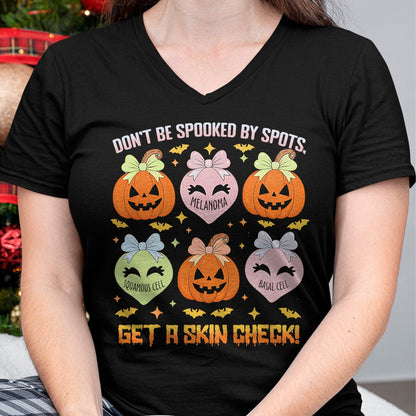 Hallowen Shirts for Family, Funny hallowen shirts, Hallowen Unisex T-Shirt/Hoodie/Sweatshirt HLT00 - Dermatology Nurse Halloween Get A Skin Check Dermatologist T-Shirt