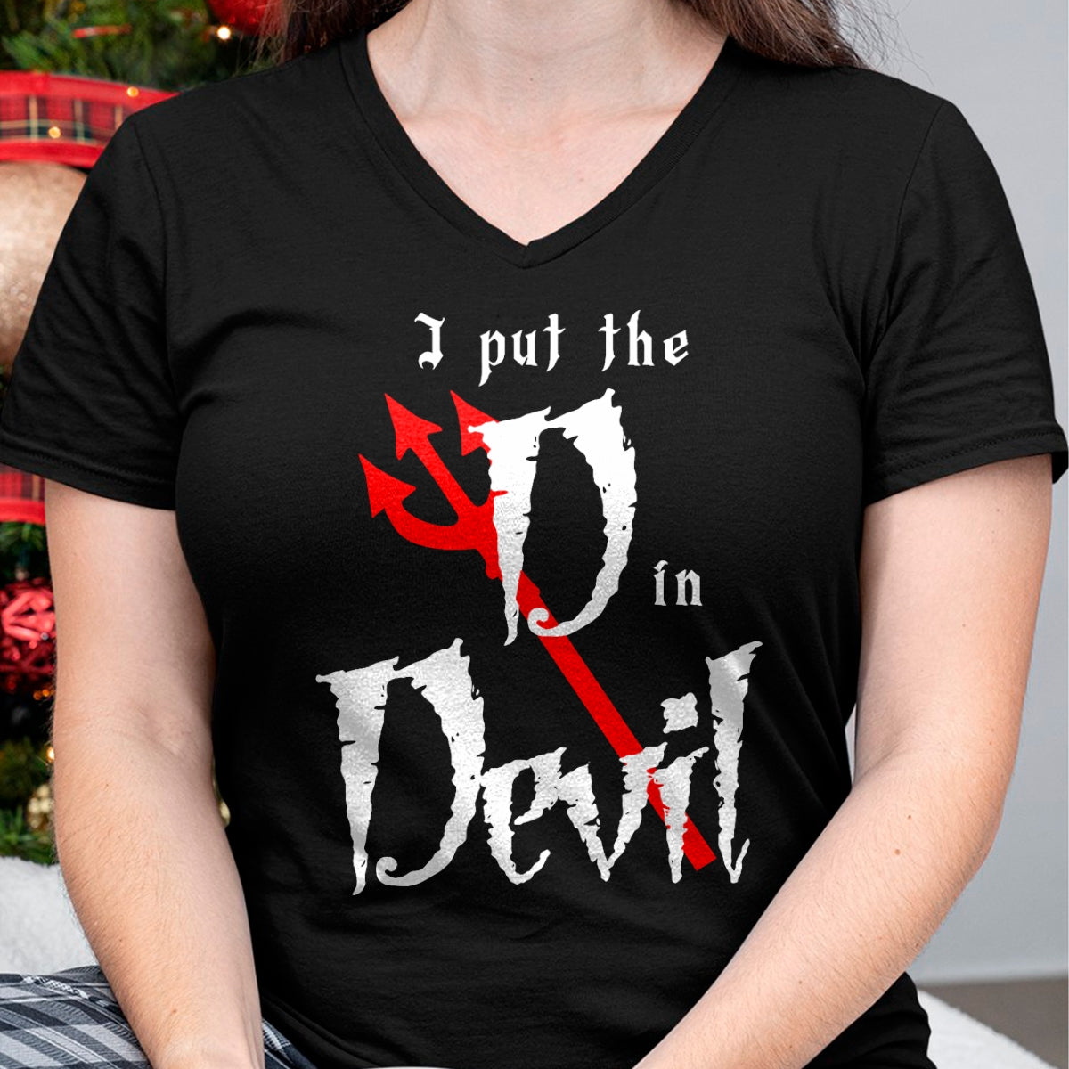 Hallowen Shirts for Family, Funny hallowen shirts, Hallowen Unisex T-Shirt/Hoodie/Sweatshirt HLT00 - I put D in Devil Halloween Matching Couple Boyfriend T-Shirt