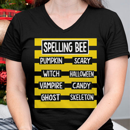 Hallowen Shirts for Family, Funny hallowen shirts, Hallowen Unisex T-Shirt/Hoodie/Sweatshirt HLT00 - Funny Pun Halloween Costume for Teachers spelling bee T-Shirt