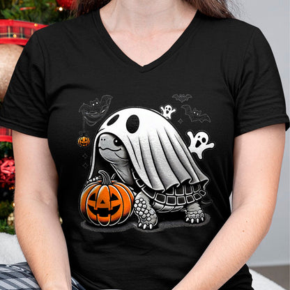 Hallowen Shirts for Family, Funny hallowen shirts, Hallowen Unisex T-Shirt/Hoodie/Sweatshirt HLT00 - Halloween Turtle Ghost Pumpkin Costume Terrapin Tortoise T-Shirt