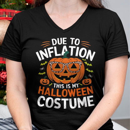Hallowen Shirts for Family, Funny hallowen shirts, Hallowen Unisex T-Shirt/Hoodie/Sweatshirt HLT00 - Halloween Costumes Woman 2024 Funny Due to Inflation T-Shirt