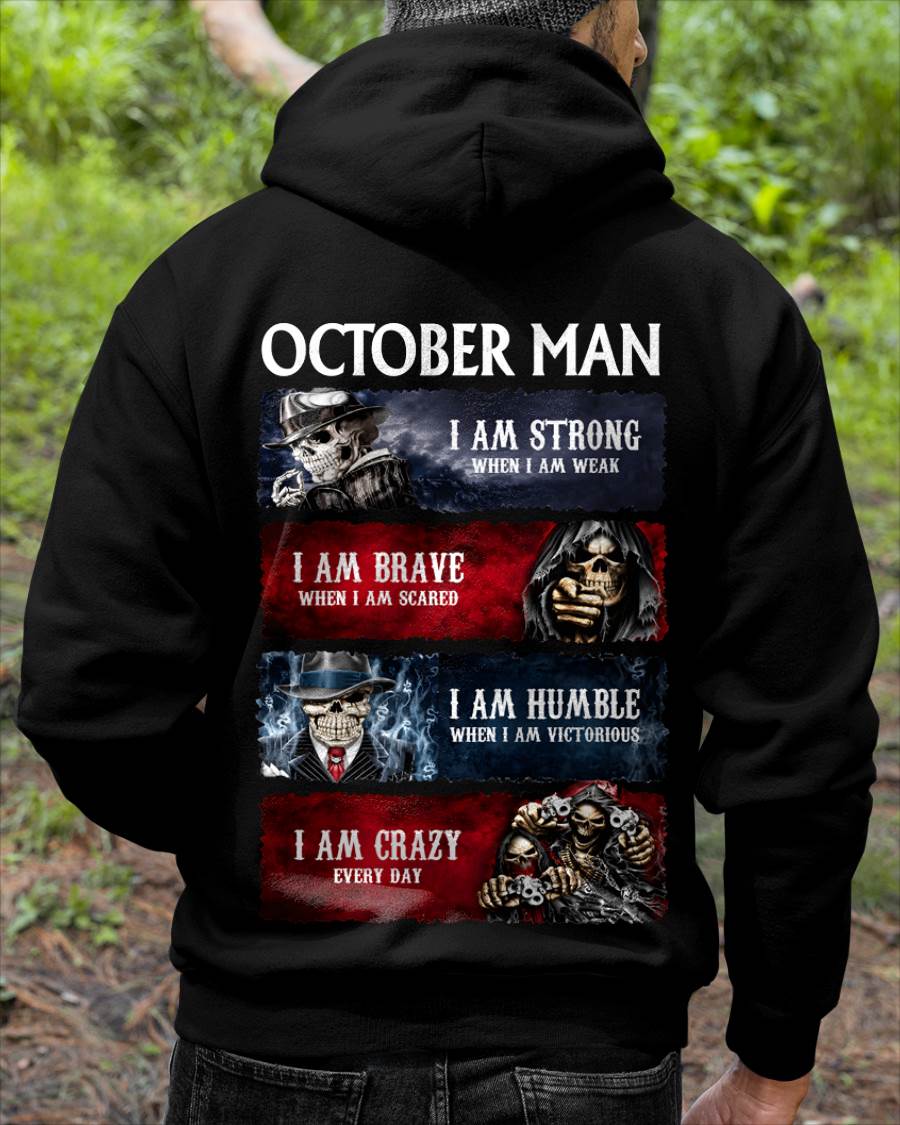 OCTOBER MAN SKULL - FOR MAN - TLEE10 (SKU2607-304-10)
