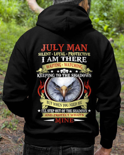 JULY MAN - SILENT LOYAL PROTECTIVE I AM THERE WAITING WATCHING KEEPING TO THE SHADOWS - FOR MAN - TLEE07 (SKU2602-62-07)