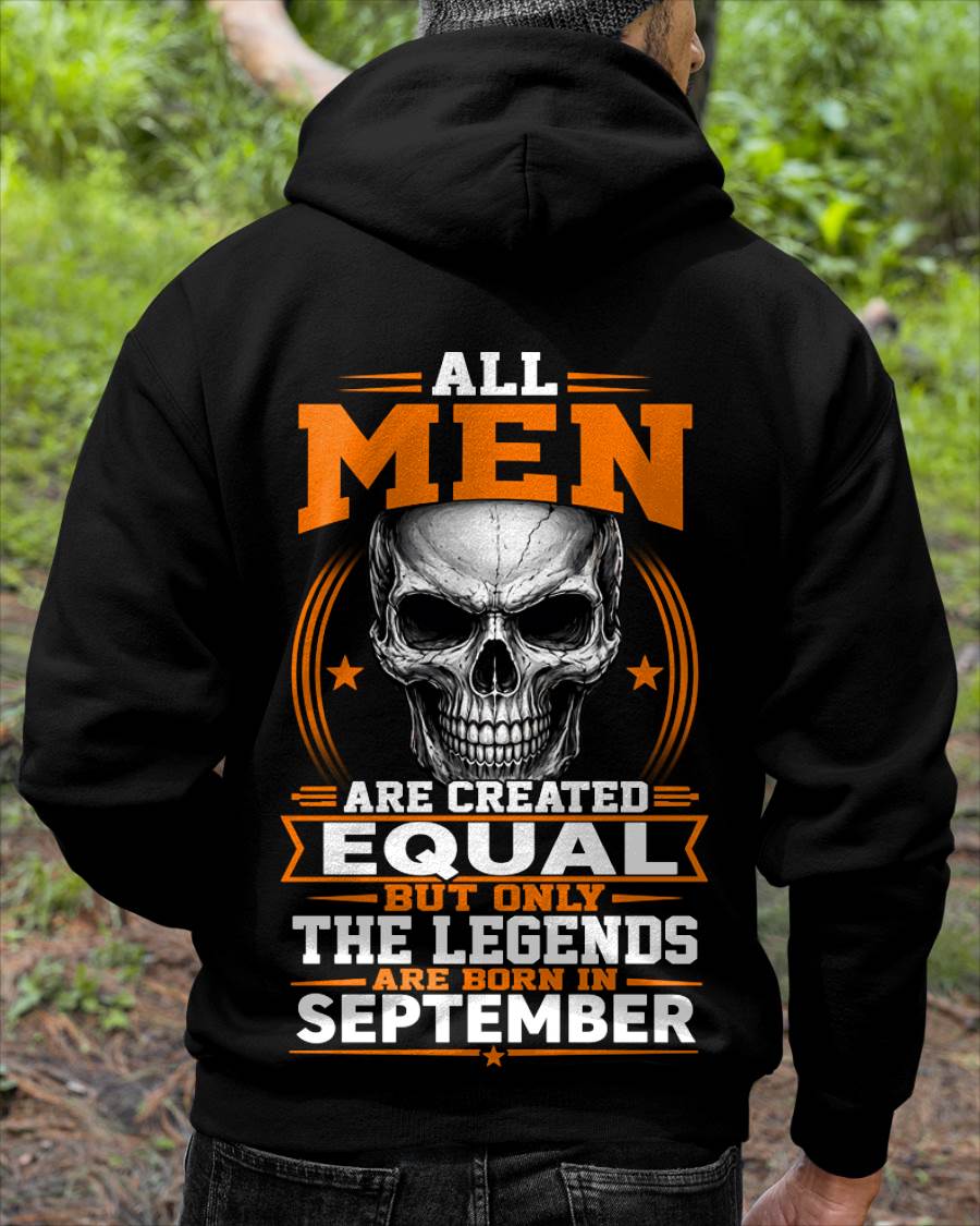 SEPTEMBER BORN – NOT JUST MEN, BUT LEGENDS - FOR MAN - TLEE09 (SKU2604-310-09)