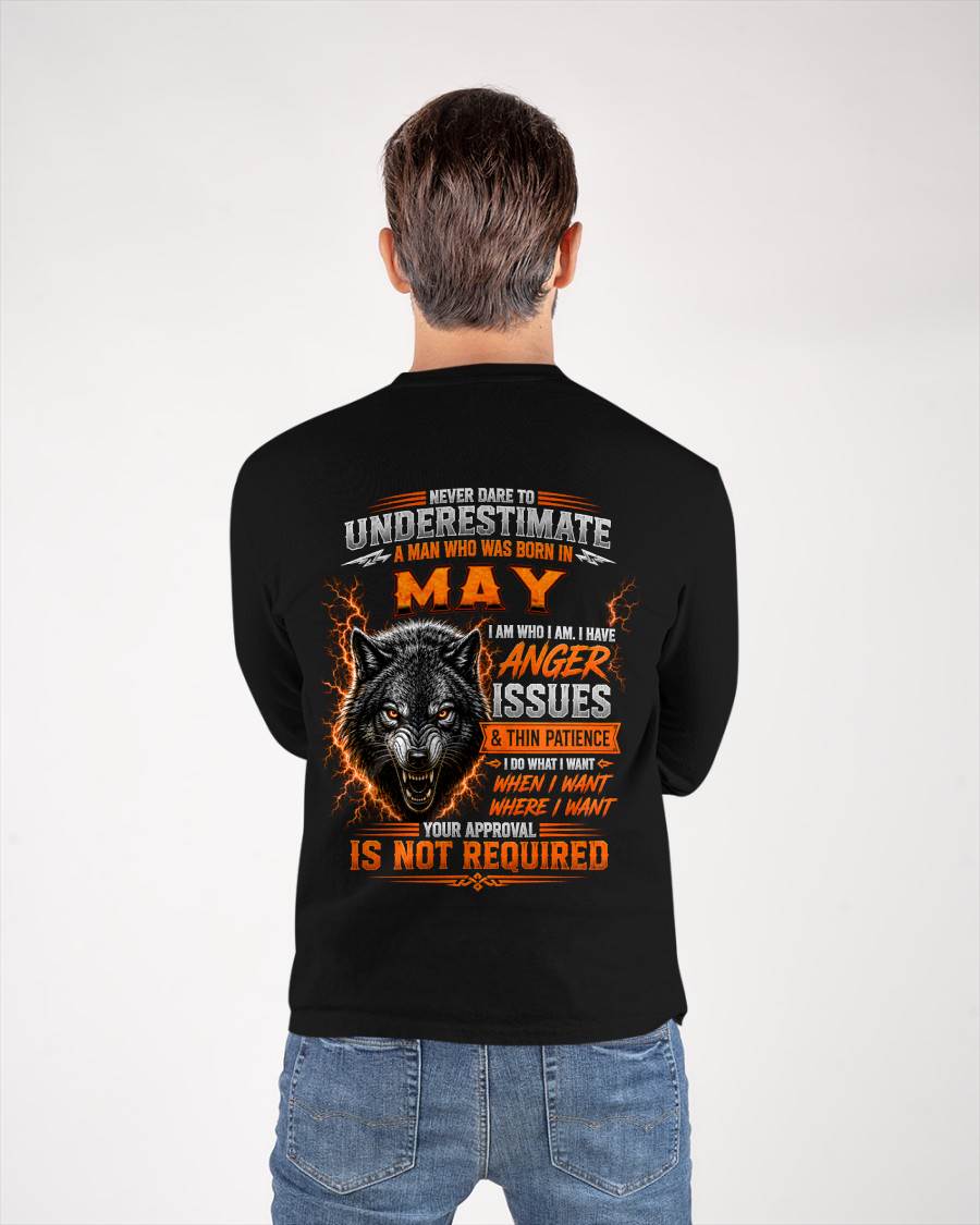 MAY MAN I DO WHAT I WANT SHIRT - FOR MAN - TLEE05 (SKU2608-244-05)
