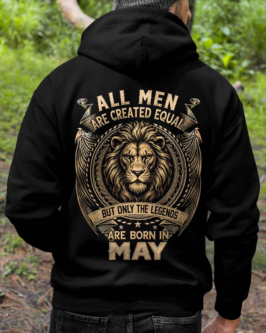MAY BORN LEGEND SHIRT – LION KING - FOR MAN - TLEE05 (SKU2606-177-05)