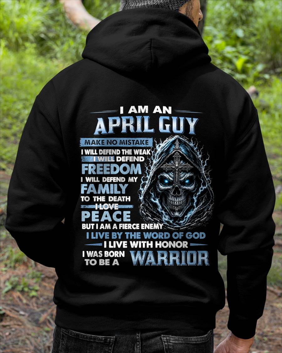 APRIL GUY – NEVER BACK DOWN - FOR MAN - TLEE04 (SKU2607-271-04)