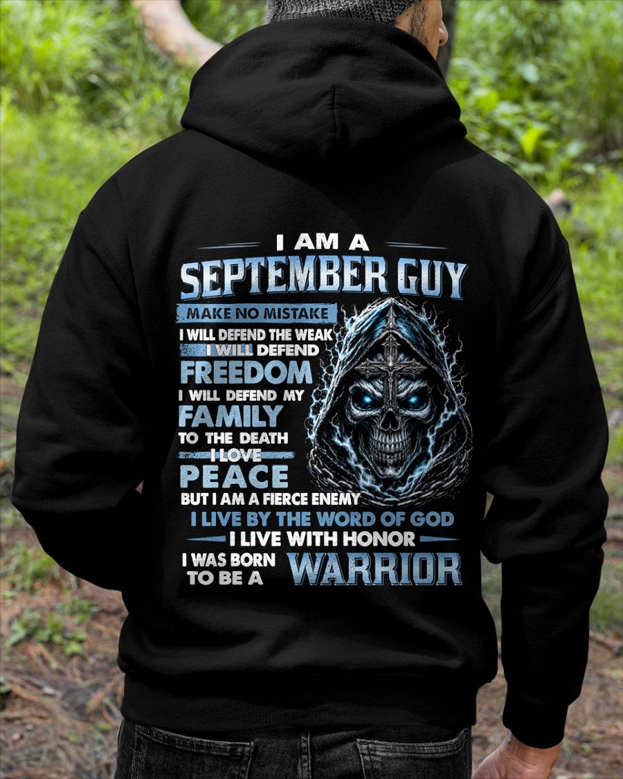 SEPTEMBER GUY – NEVER BACK DOWN - FOR MAN - TLEE09 (SKU2607-271-09)