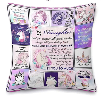 To My Daughter – A Special Gift from Mom - Pillow