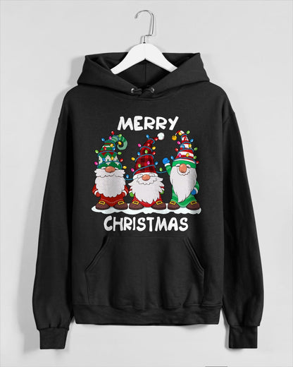Merry Christmas Gnomes Xmas Family Men Women T-Shirt (SKU-MRCM-18) FMA
