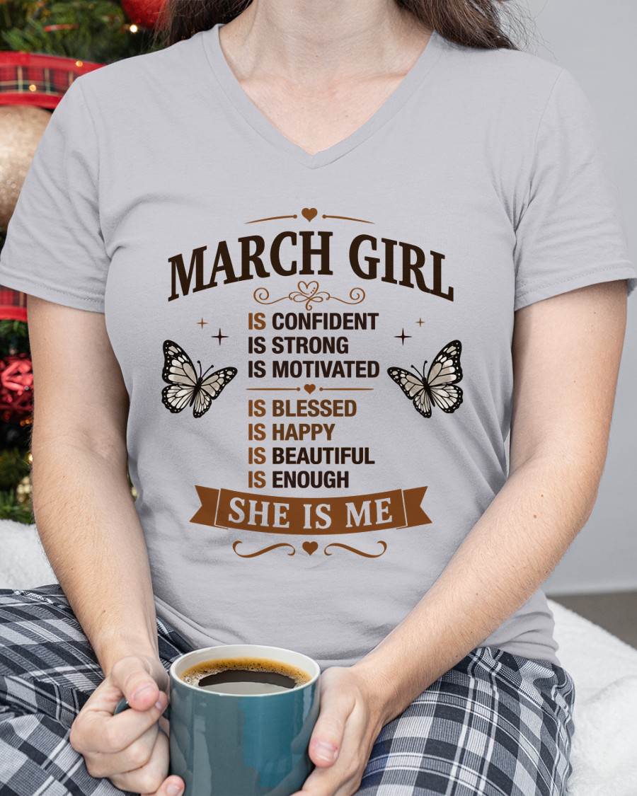 MARCH GIRL – FAITH, STRENGTH & BEAUTY - FOR WOMEN - TLEE03 (SKU2605-378-03)