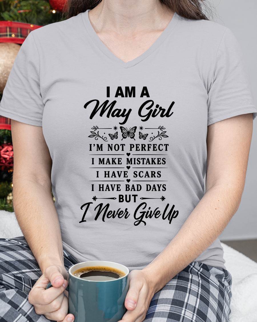 MAY GIRL NEVER GIVE UP - FOR WOMEN - TLEE05 (SKU2606-378-05)