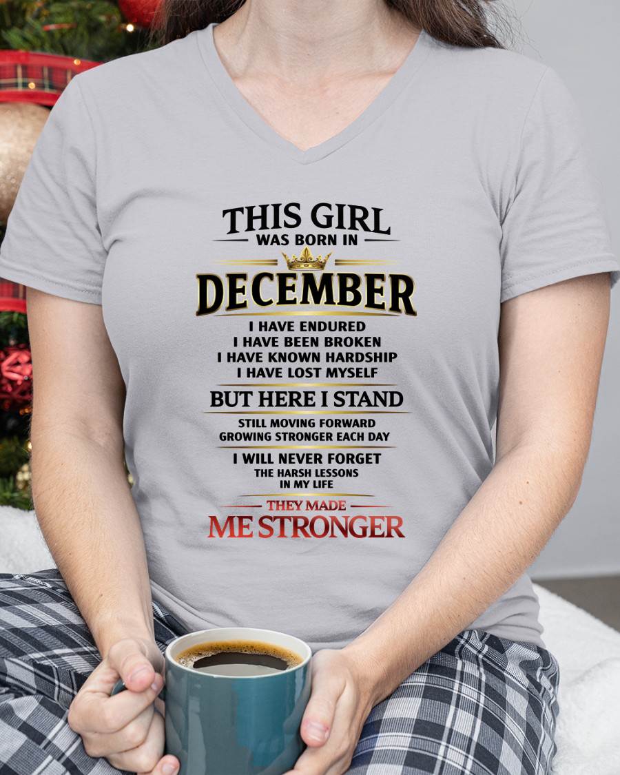 DECEMBER - THE LESSONS HURT, BUT THEY MADE ME STRONGER - FOR WOMEN - TLEE12 (SKU2602-217-12)