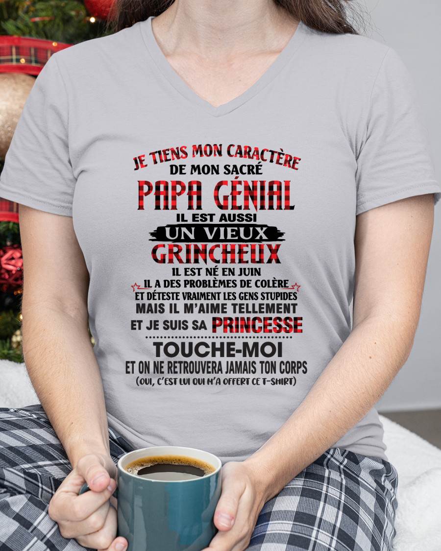 JUIN / FILLE À PAPA GÂTÉE ET FIÈRE - CADEAU DE PAPA - TLEE06 (SKU2605-355-06)
