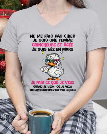 JE SUIS UNE FILLE DE MARS - POUR FEMME - TLEE03 (SKU2604-117-03)