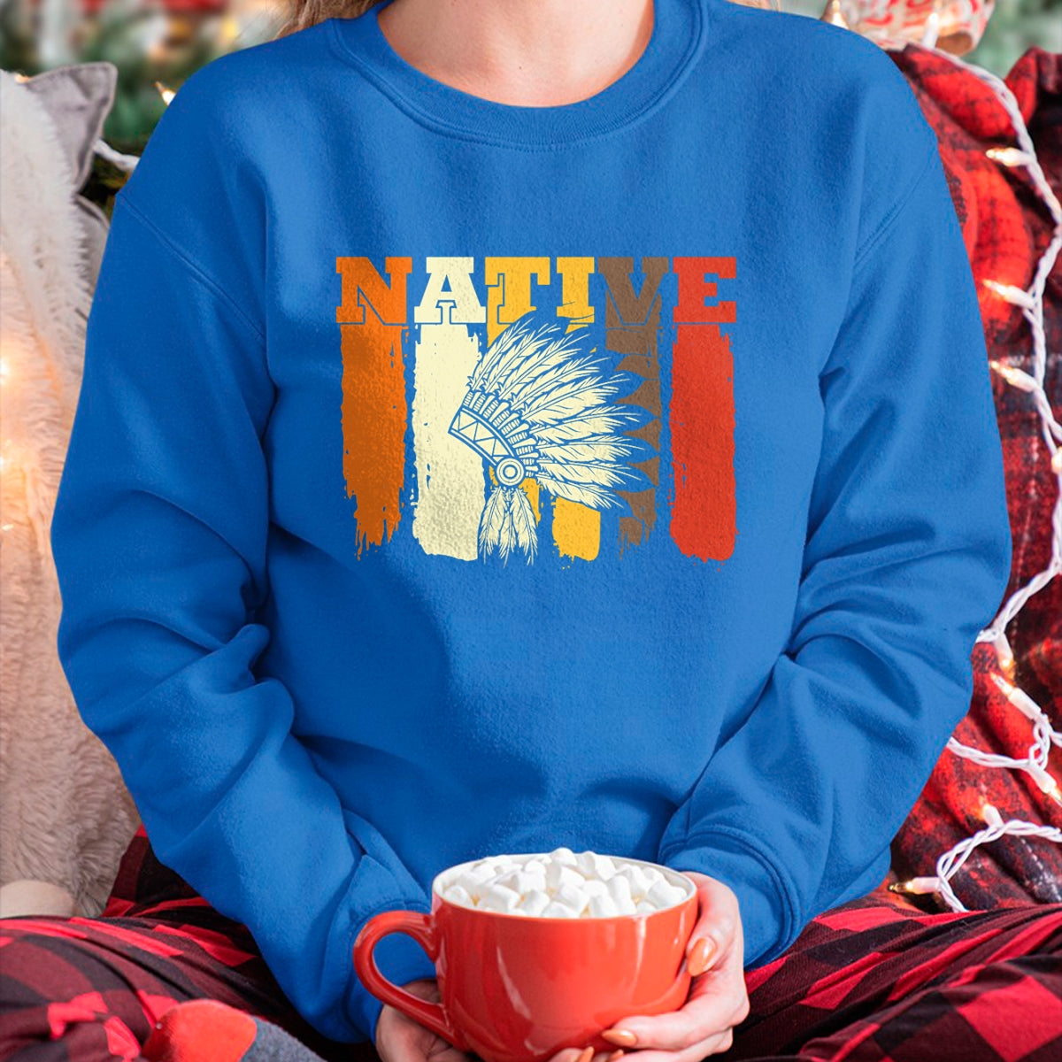 Native American T-Shirts, Vintage Native American Unisex T-Shirt/Hoodie/Sweatshirt HLT00 - Native American Choctaw America Traditional American Indian T-Shirt